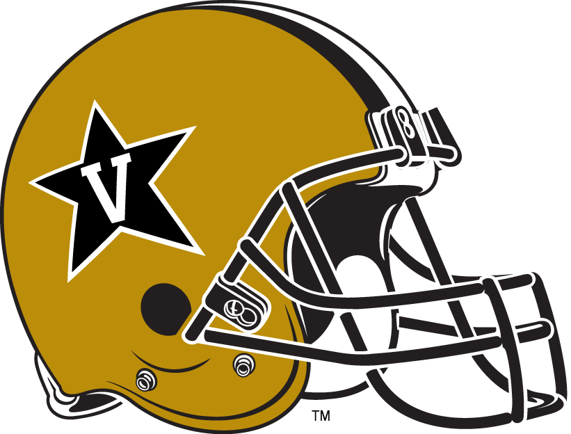 Vanderbilt Commodores 2008-Pres Helmet Logo iron on transfers for clothing